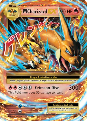 M Charizard-EX #13 – Evolutions
