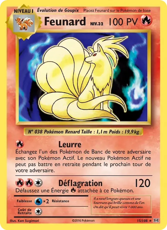 Feunard 15 – Évolutions