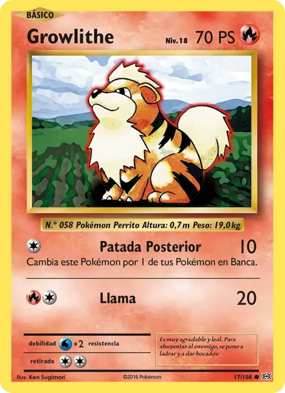 Growlithe 17 – Evoluciones