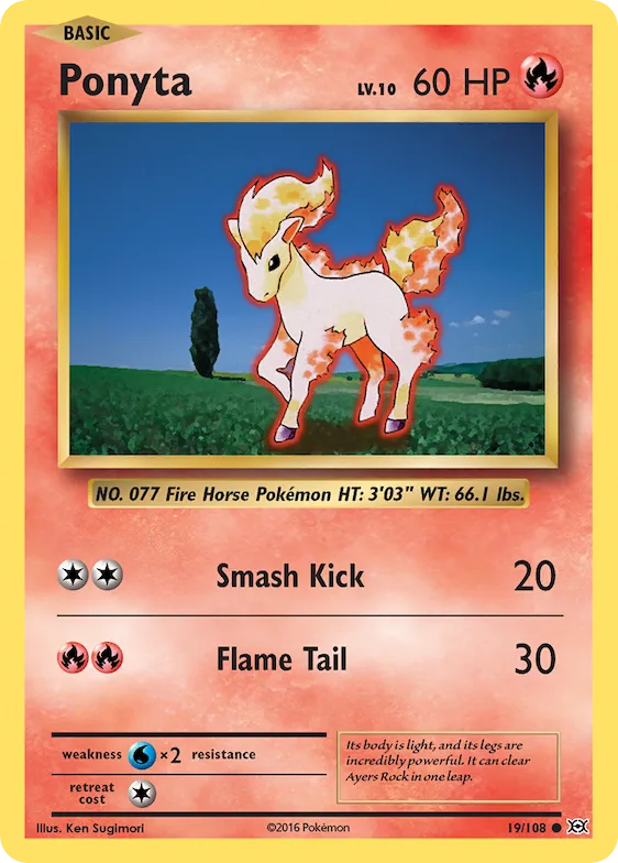 Ponyta 19 – Evoluções