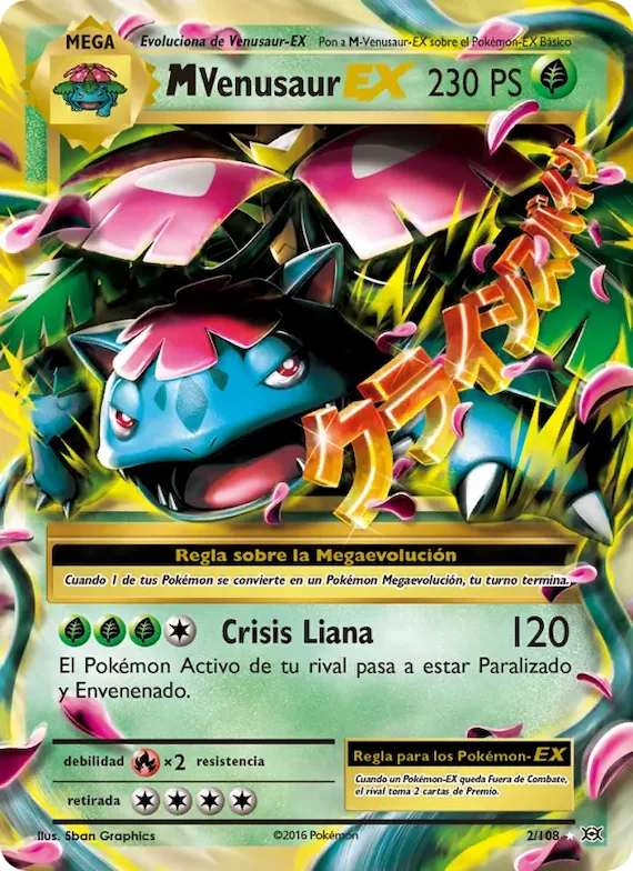 M Venusaur EX 2 – Evoluciones
