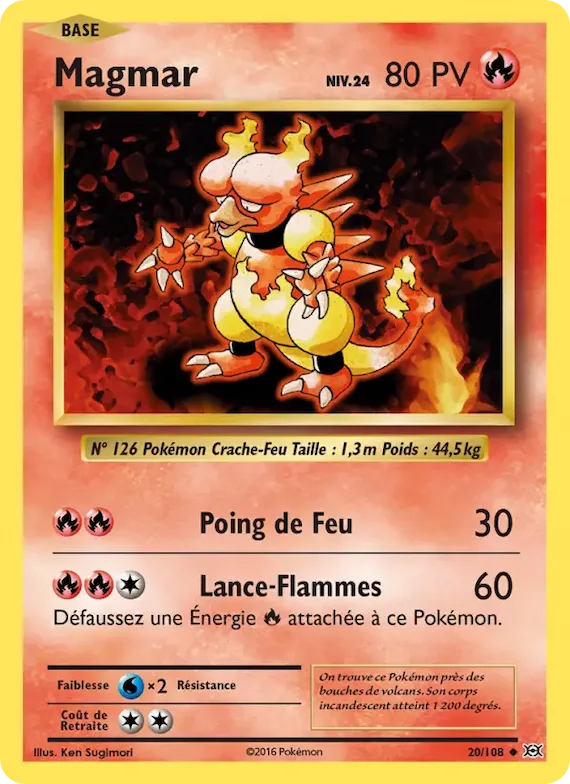 Magmar 20 – Évolutions