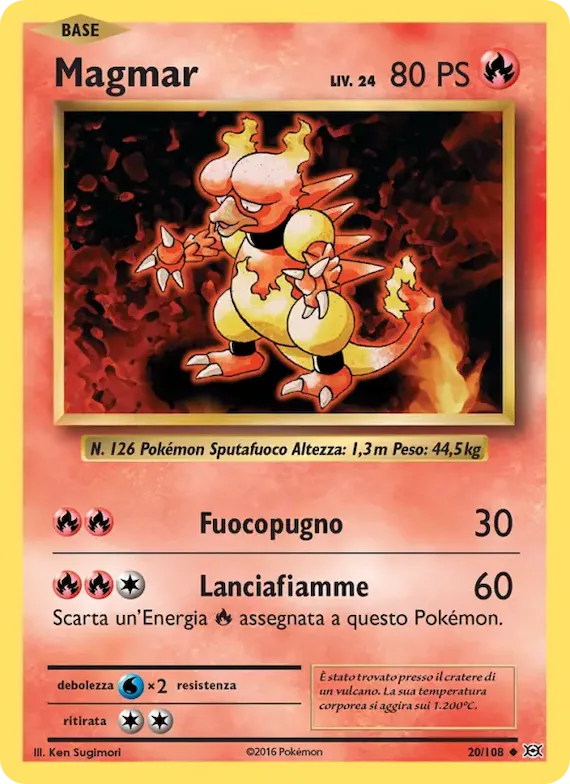 Magmar 20 – Evoluzioni