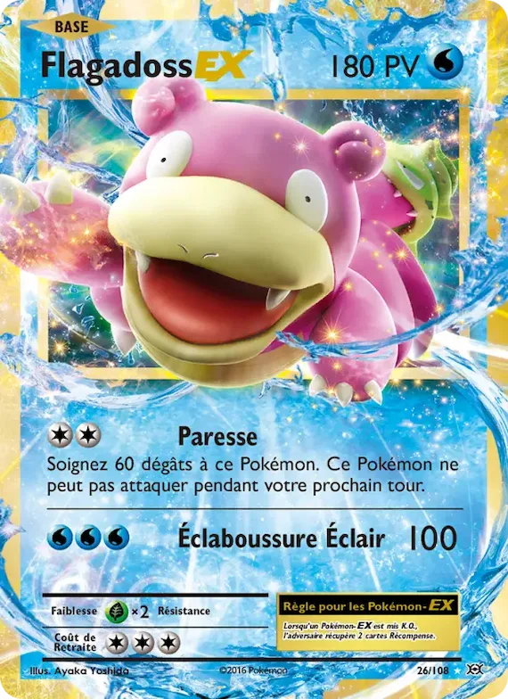Flagadoss EX 26 – Évolutions