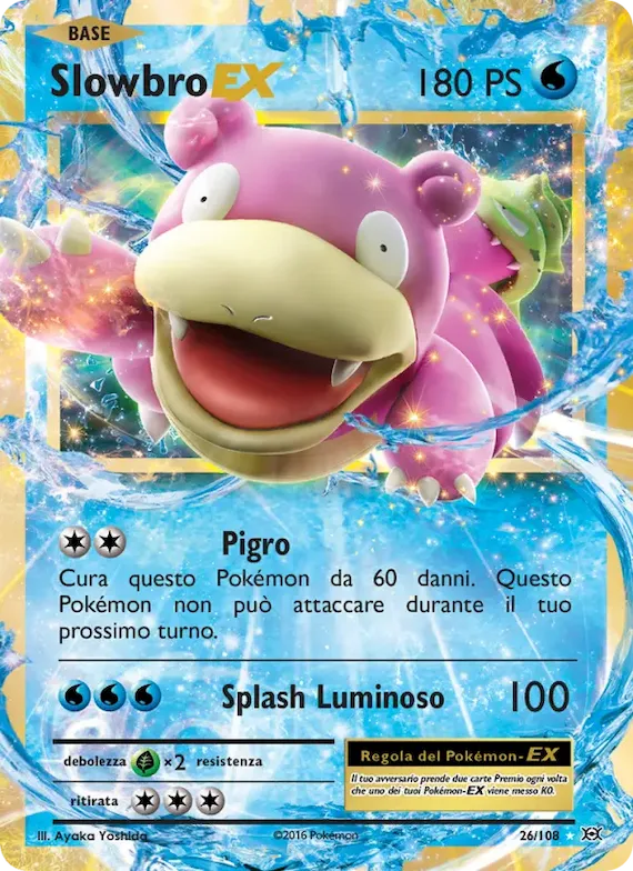 Slowbro EX 26 – Evoluzioni