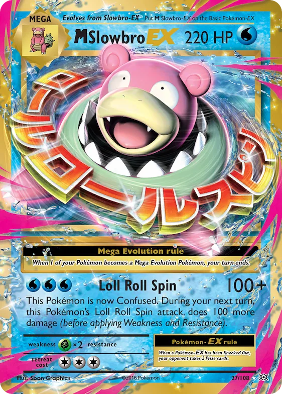 M Slowbro-EX #27 – Evolutions