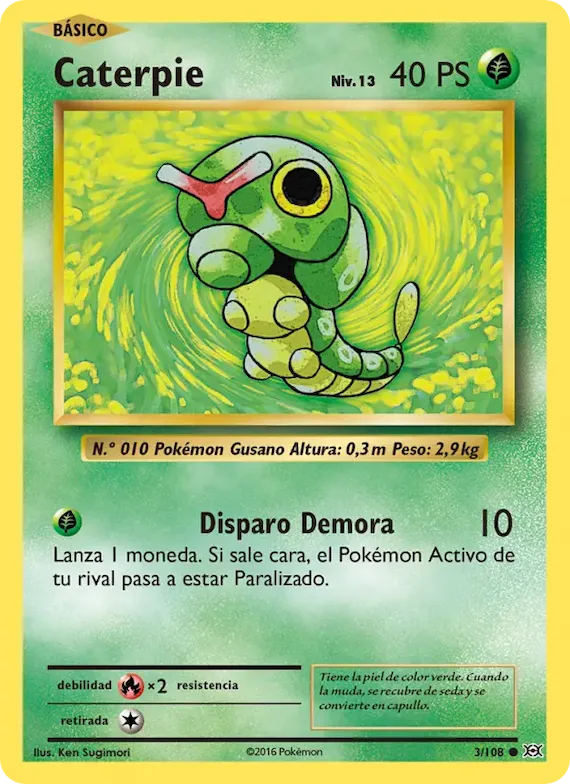 Caterpie 3 – Evoluciones