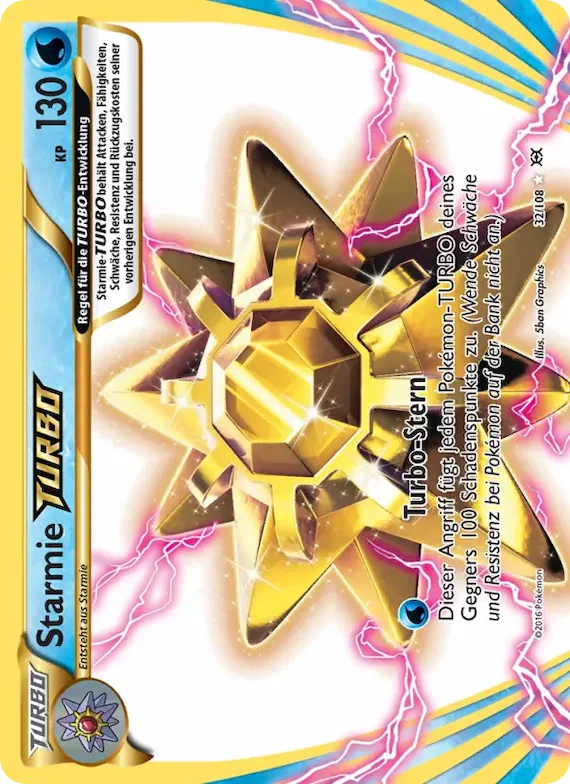 Starmie-TURBO 32 – Evolution