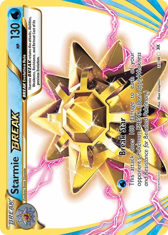 Starmie BREAK #32 – Evolutions