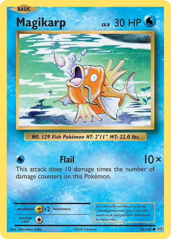 Magikarp #33 – Evolutions