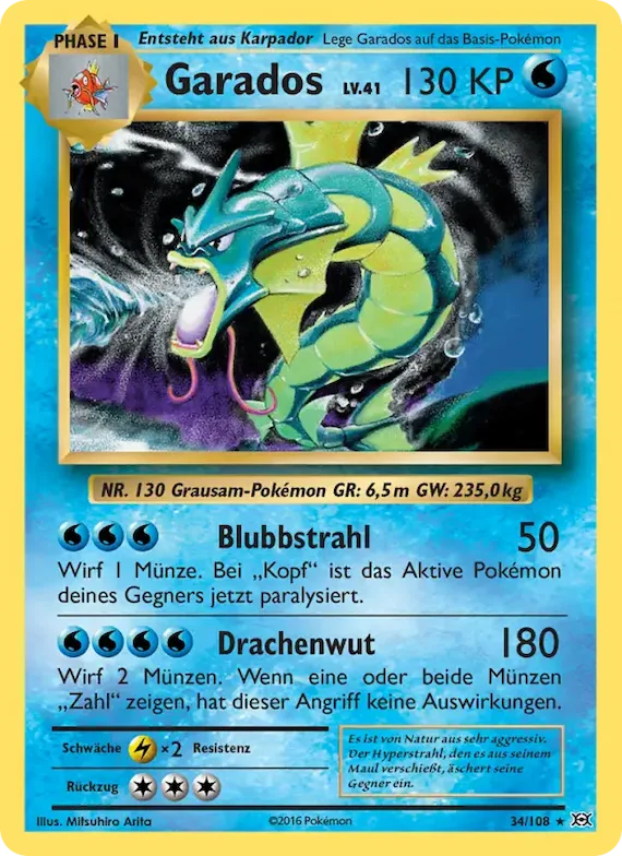 Garados 34 – Evolution