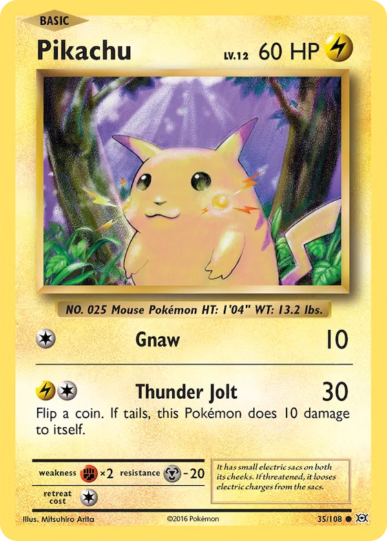 Pikachu #35 – Evolutions