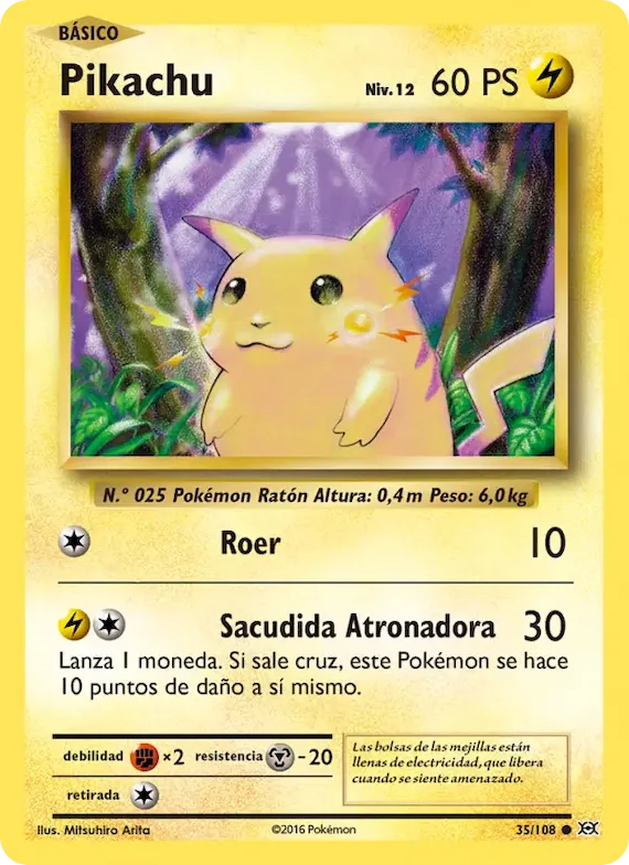 Pikachu 35 – Evoluciones
