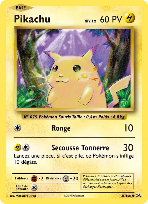 Pikachu 35 – Évolutions