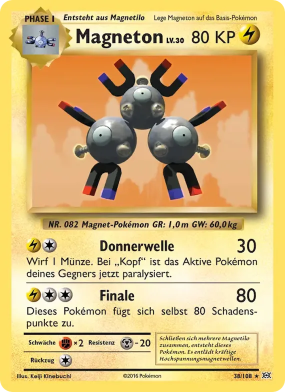 Magneton 38 – Evolution