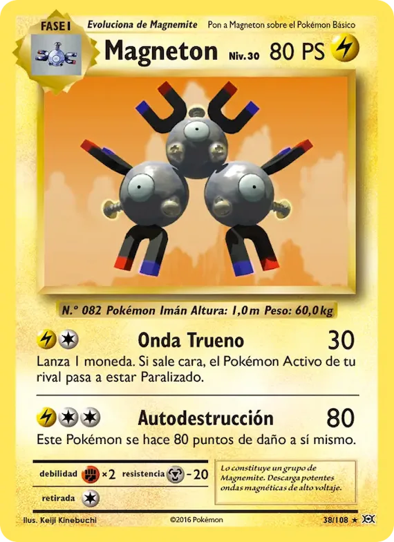 Magneton 38 – Evoluciones