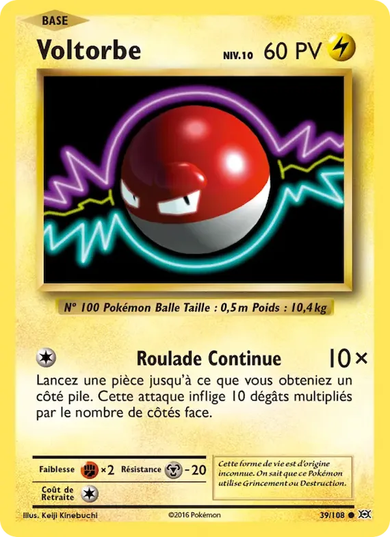 Voltorbe 39 – Évolutions
