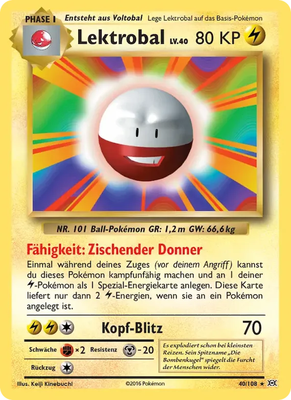 Lektrobal 40 – Evolution