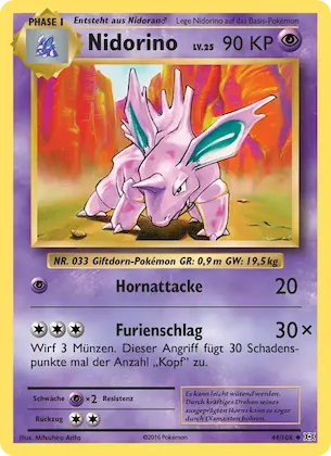 Nidorino Nr. 44 – Evolutions