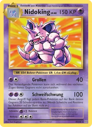 Nidoking Nr. 45 – Evolutions