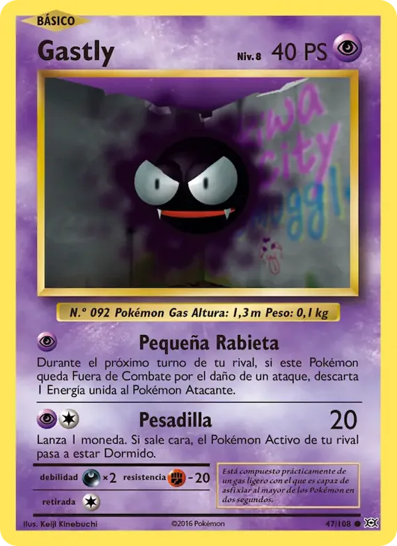 Gastly 47 – Evoluciones