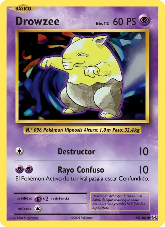 Drowzee 49 – Evoluciones