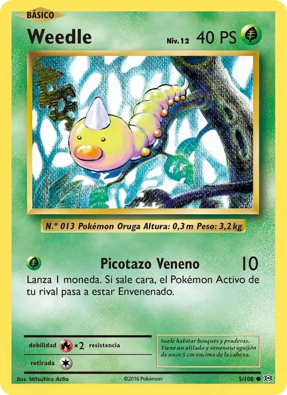 Weedle 5 – Evoluciones