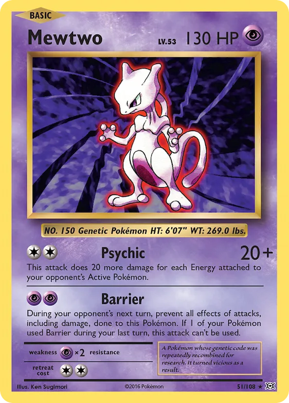Mewtwo #51 – Evolutions