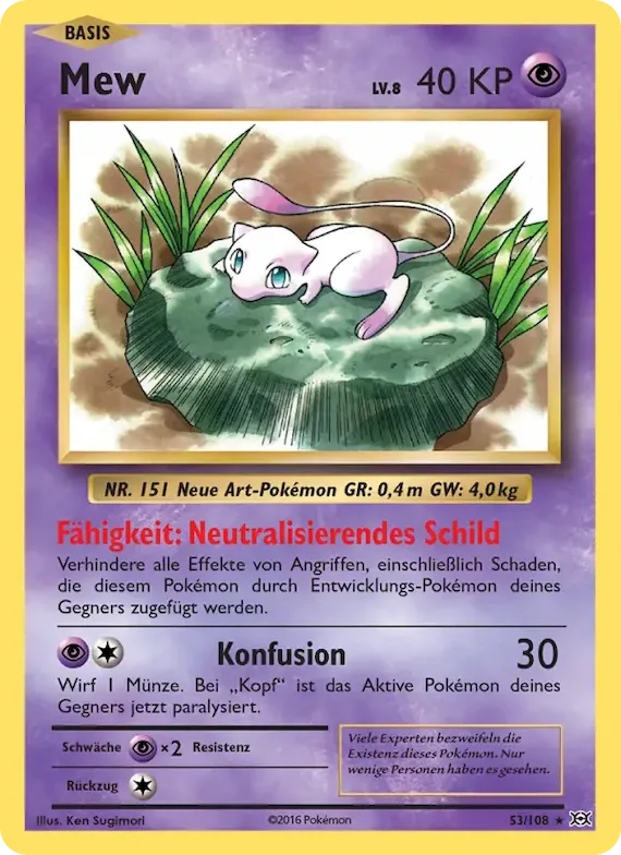 Mew 53 – Evolution