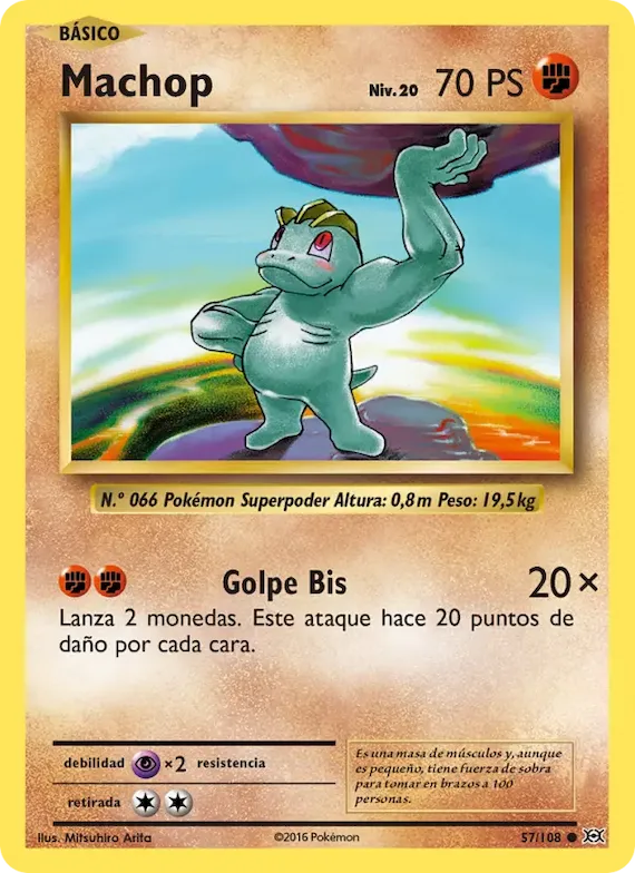 Machop 57 – Evoluciones