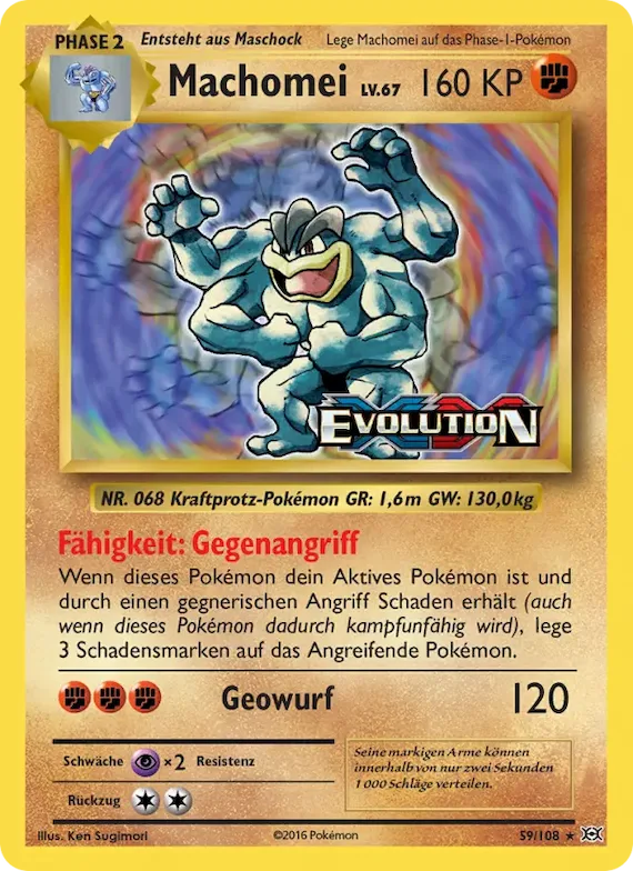 Machomei 59 – Evolution