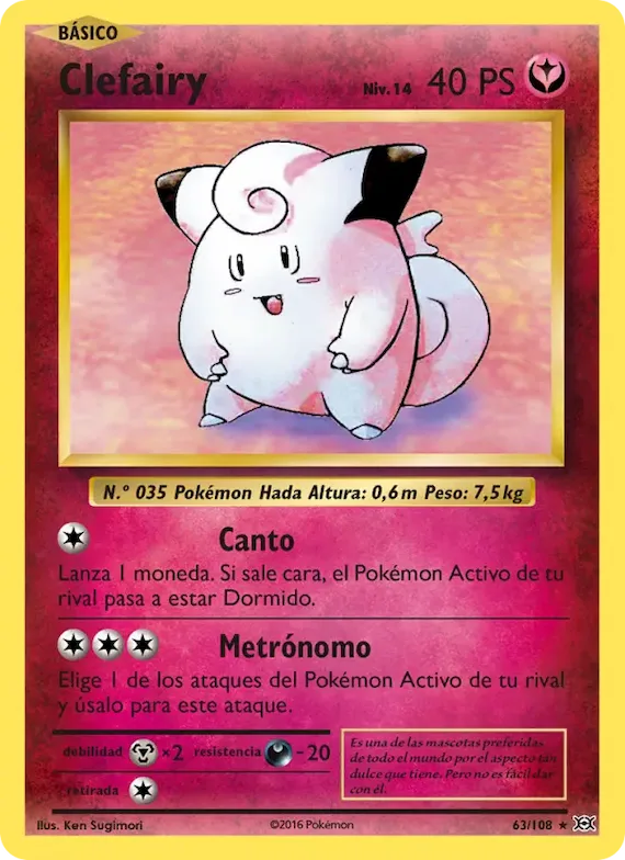 Clefairy 63 – Evoluciones