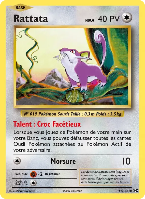 Rattata 66 – Évolutions