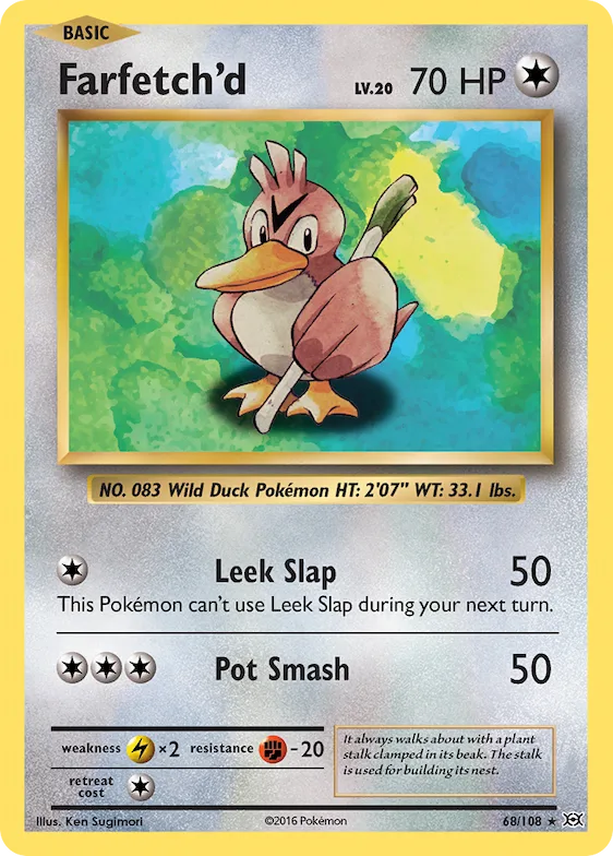 Farfetch'd #68 – Evolutions