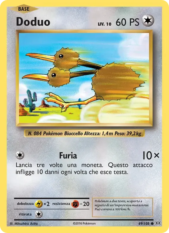 Doduo 69 – Evoluzioni
