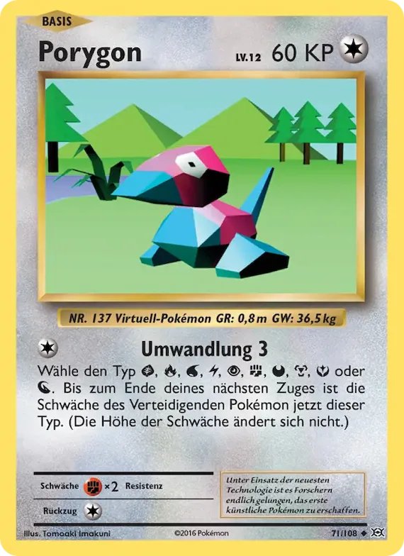 Porygon 71 – Evolution