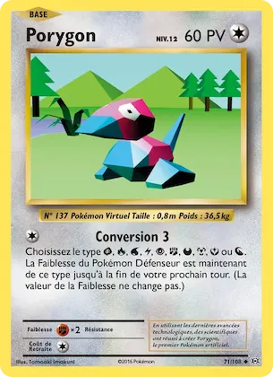 Porygon n° 71 – Évolutions