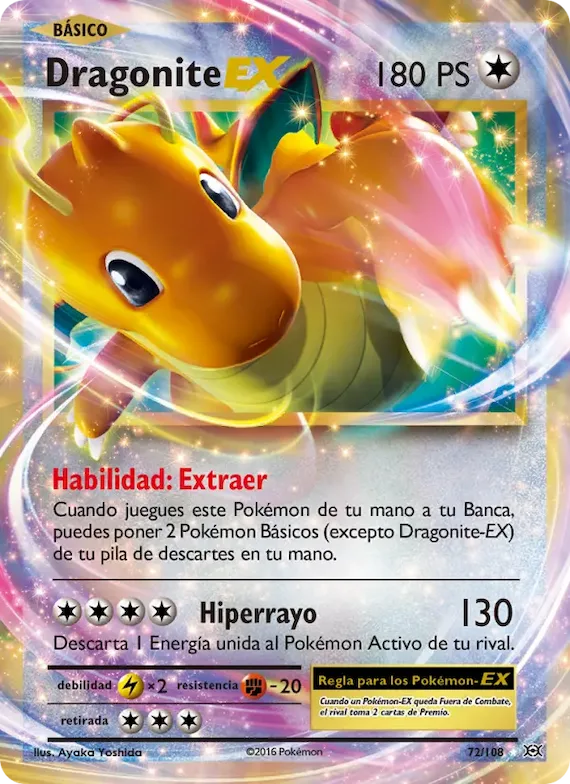 Dragonite EX 72 – Evoluciones
