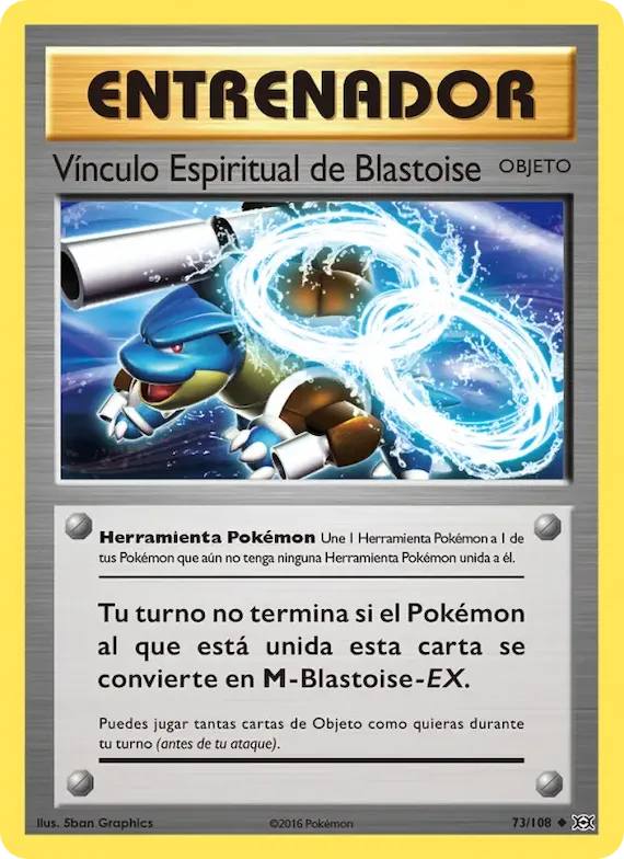 Vínculo Espiritual de Blastoise 73 – Evoluciones