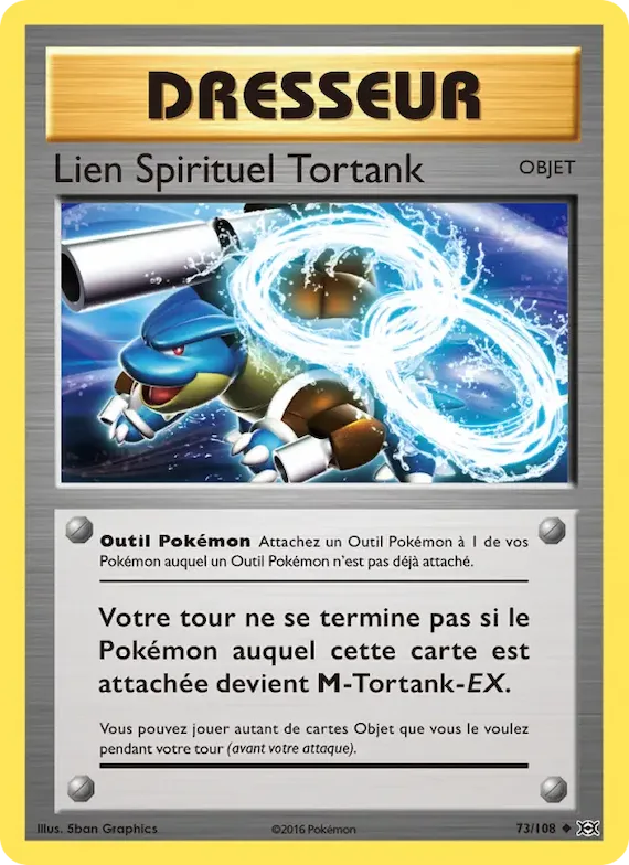 Lien Spirituel Tortank 73 – Évolutions