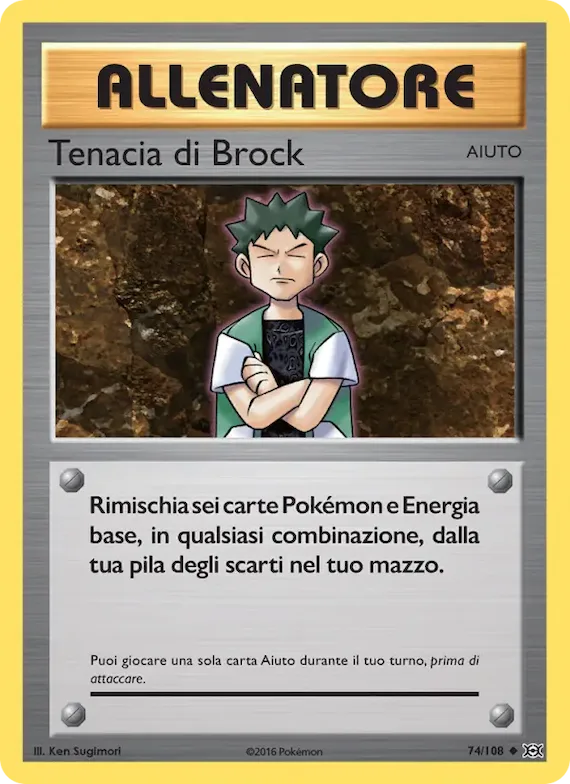 Tenacia di Brock 74 – Evoluzioni