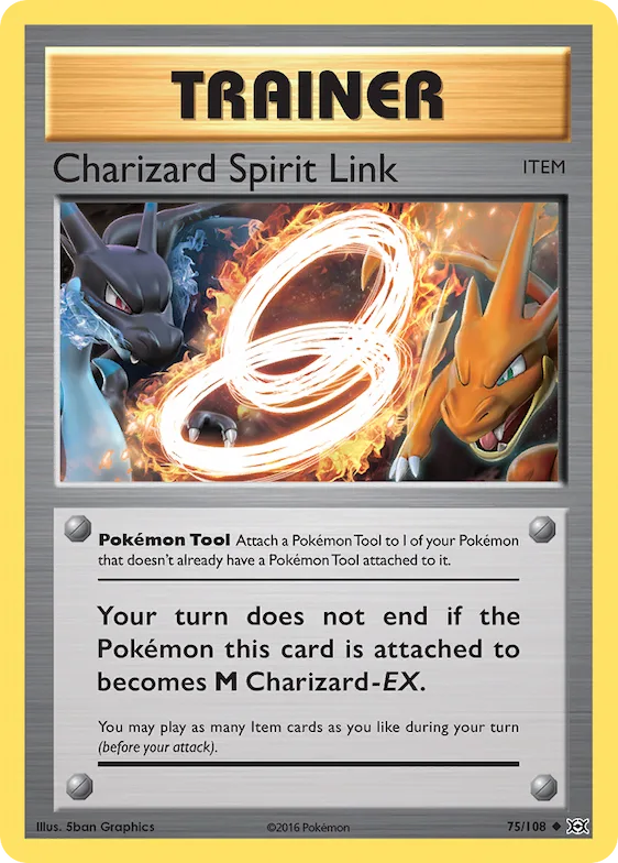 Charizard Spirit Link #75 – Evolutions