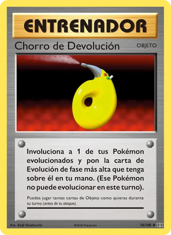 Chorro de Devolución 76 – Evoluciones