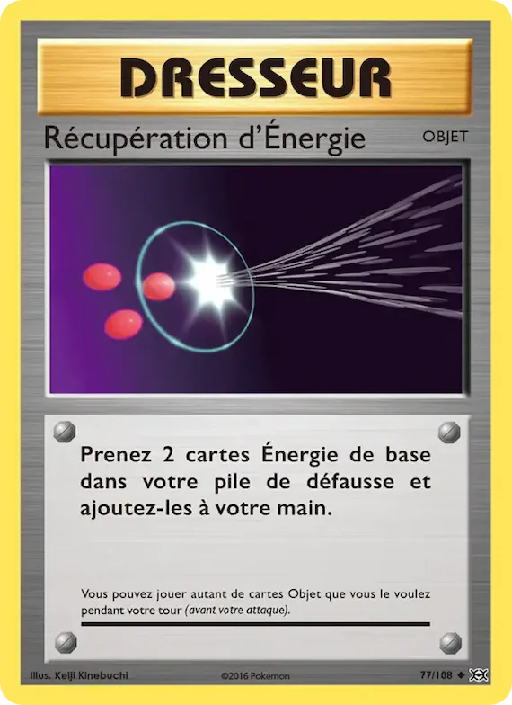 Récupération d'Énergie 77 – Évolutions