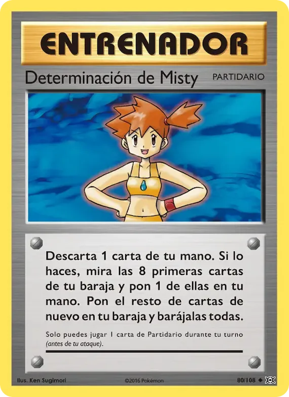 Determinación de Misty 80 – Evoluciones