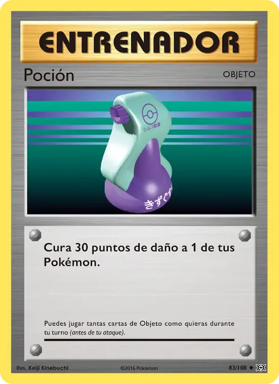 Poción 83 – Evoluciones