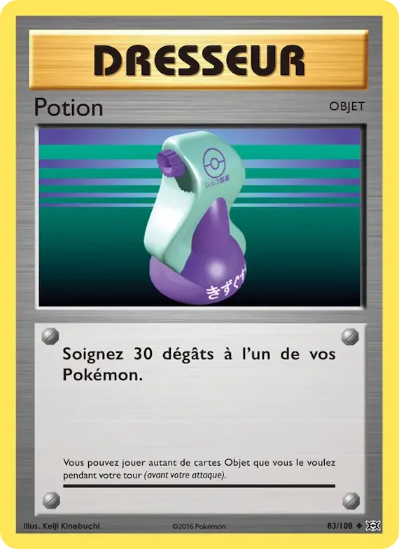 Potion 83 – Évolutions