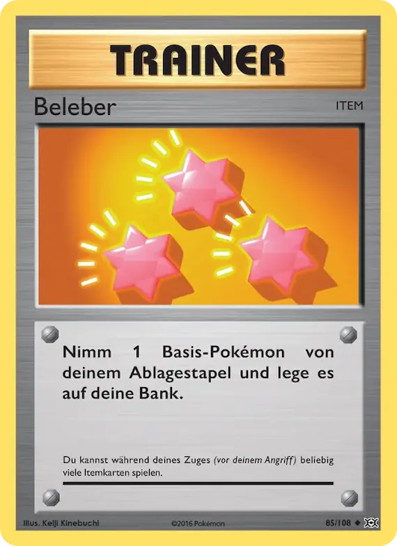 Beleber 85 – Evolution