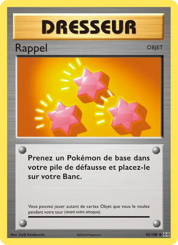 Rappel 85 – Évolutions