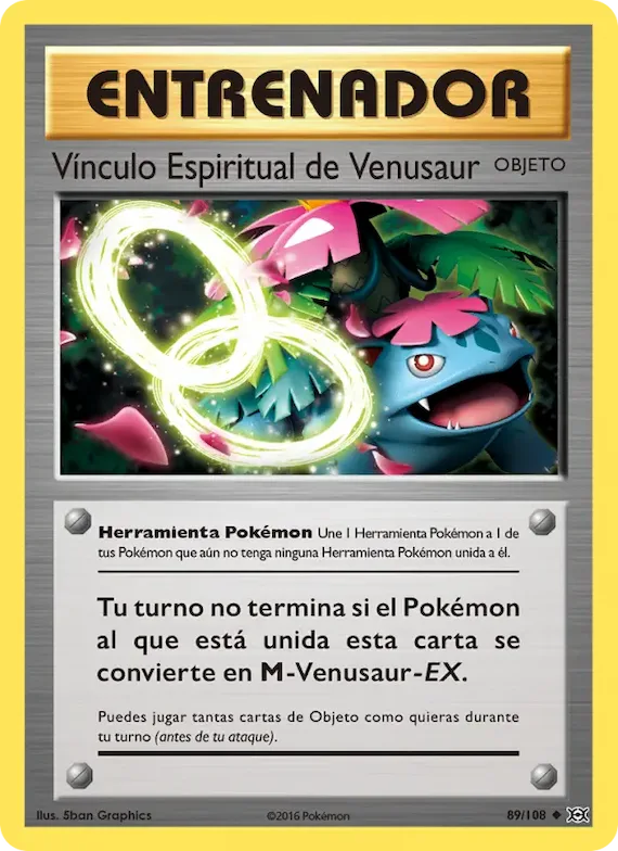 Vínculo Espiritual de Venusaur 89 – Evoluciones
